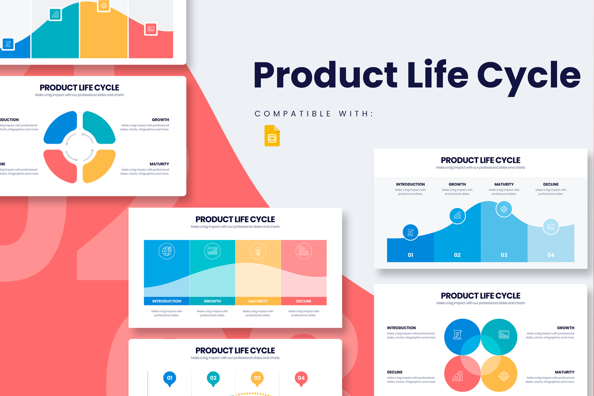 Product Life Cycle Google Slides Infographic Template