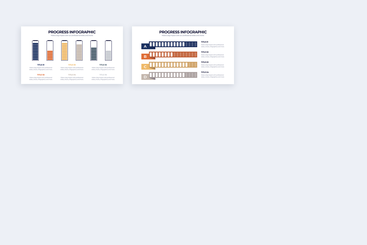 Progress Powerpoint Infographic Template