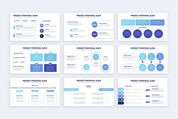 Project Proposal Infographic Keynote Template