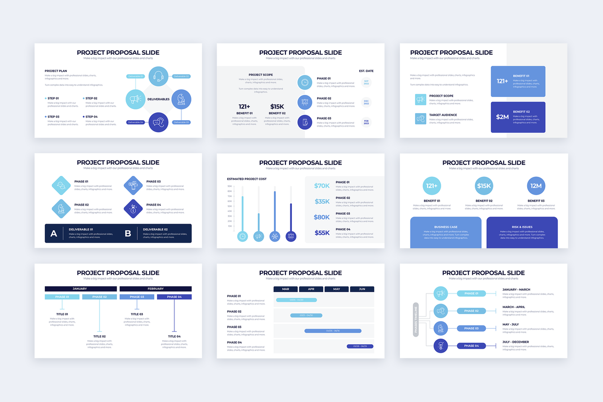 Project Proposal Infographic Keynote Template