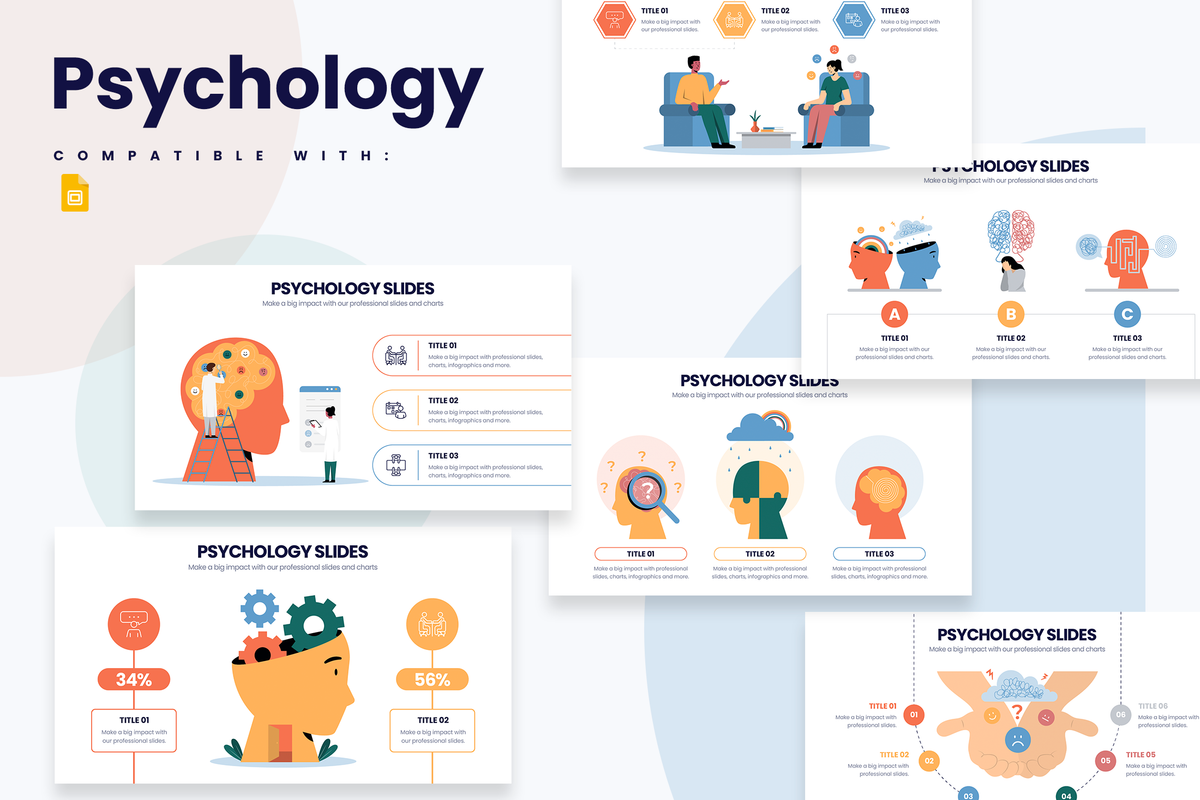 Psychology Google Slides Infographic Template