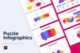 Puzzle Illustrator Infographics