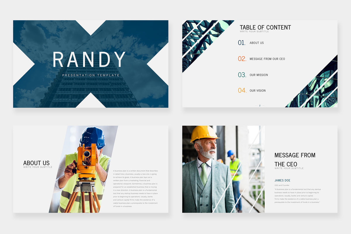 Randy Keynote Template