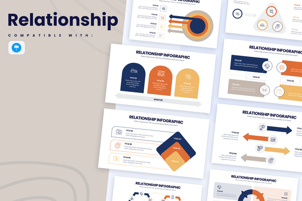 Relationship Keynote Infographic Template