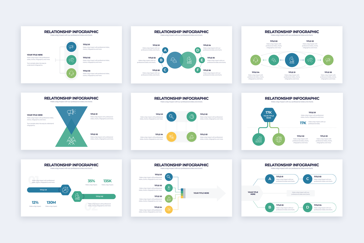 Relationship Infographic Powerpoint Template