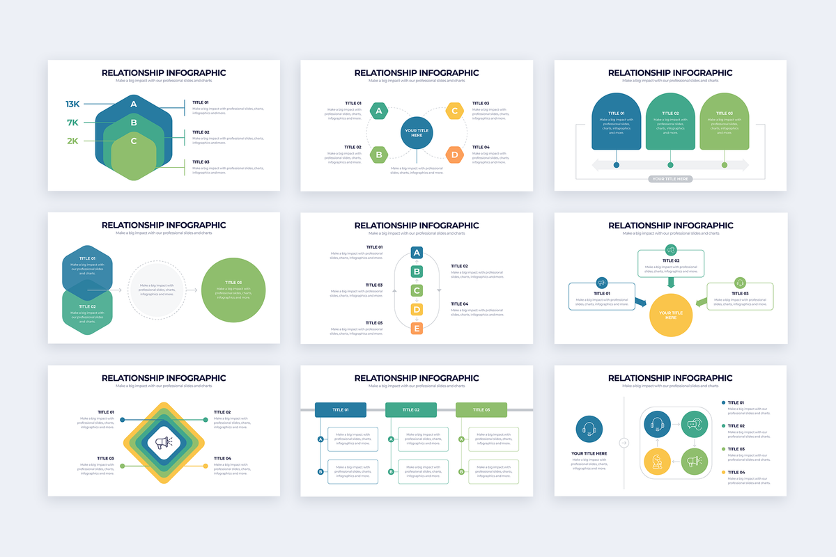 Relationship Infographic Keynote Template