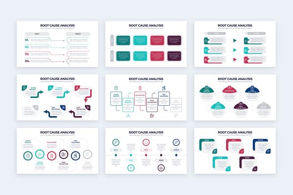 Root Cause Analysis Keynote Infographic Template