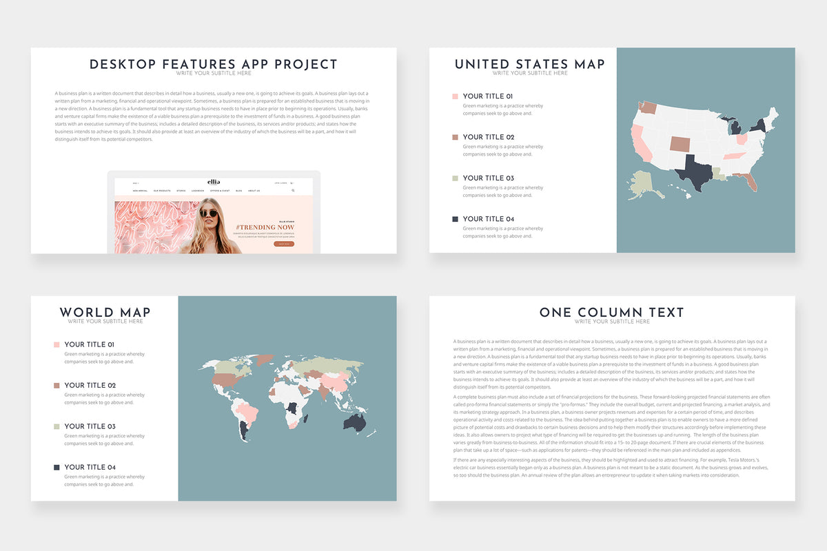 Rose Google Slides Template