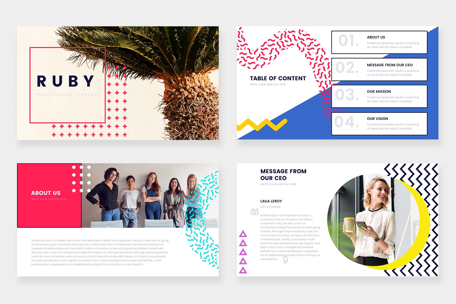Ruby PowerPoint Template – Slidewalla