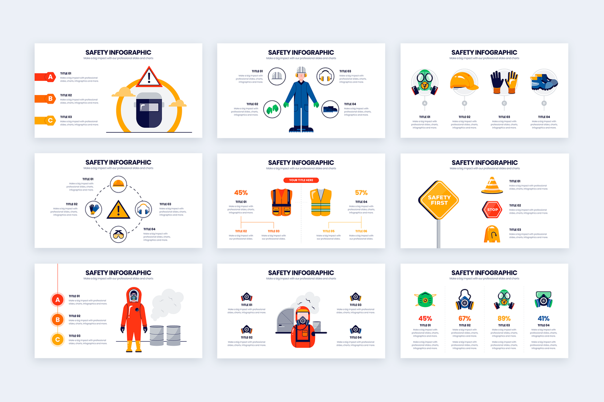 Safety Keynote Infographic Template