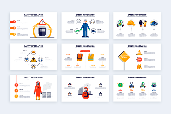 Safety Illustrator Infographic Template