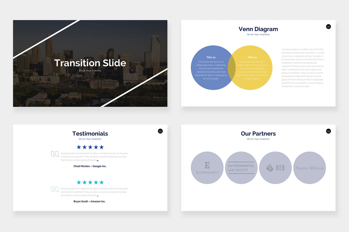 Saphire PowerPoint Template