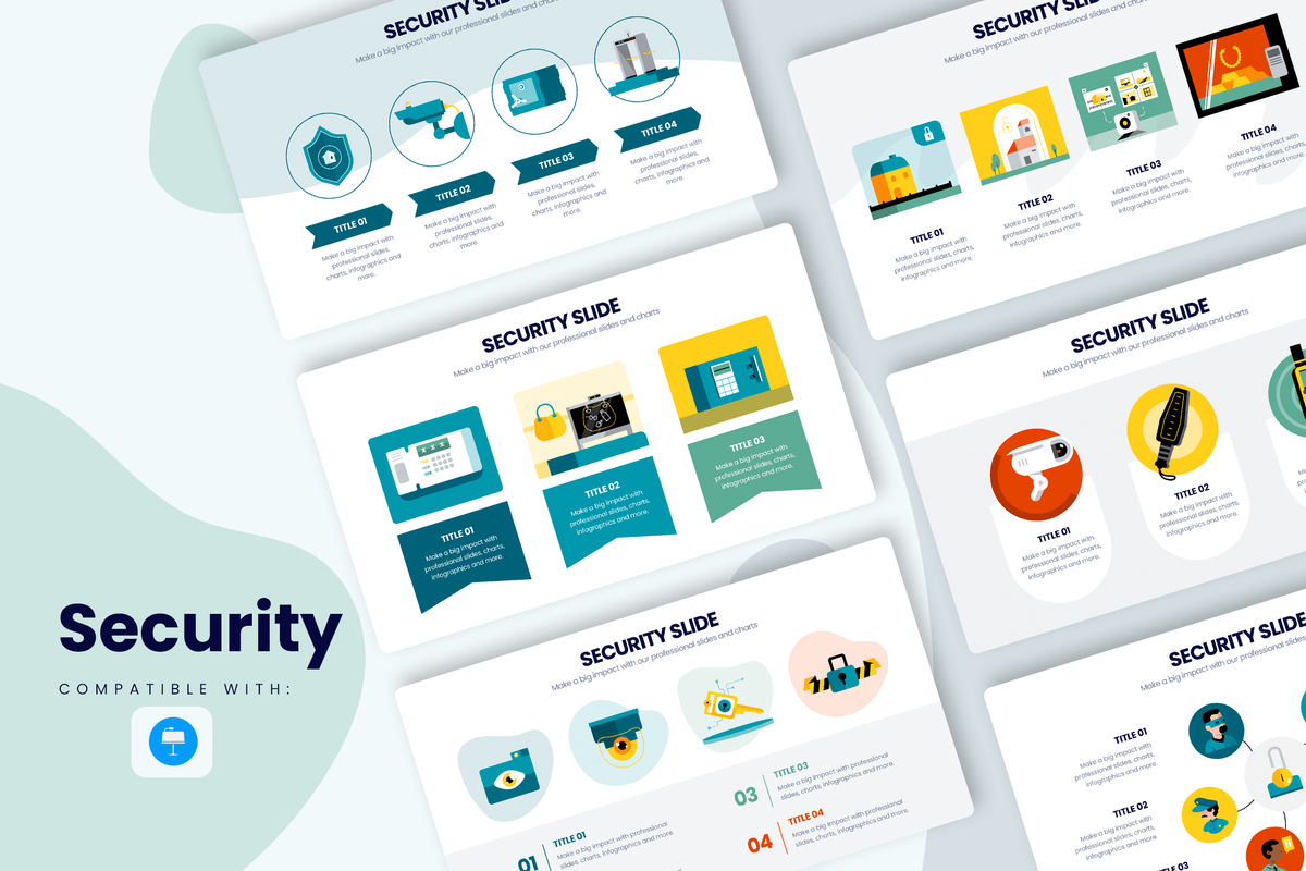 Security Keynote Infographic Template
