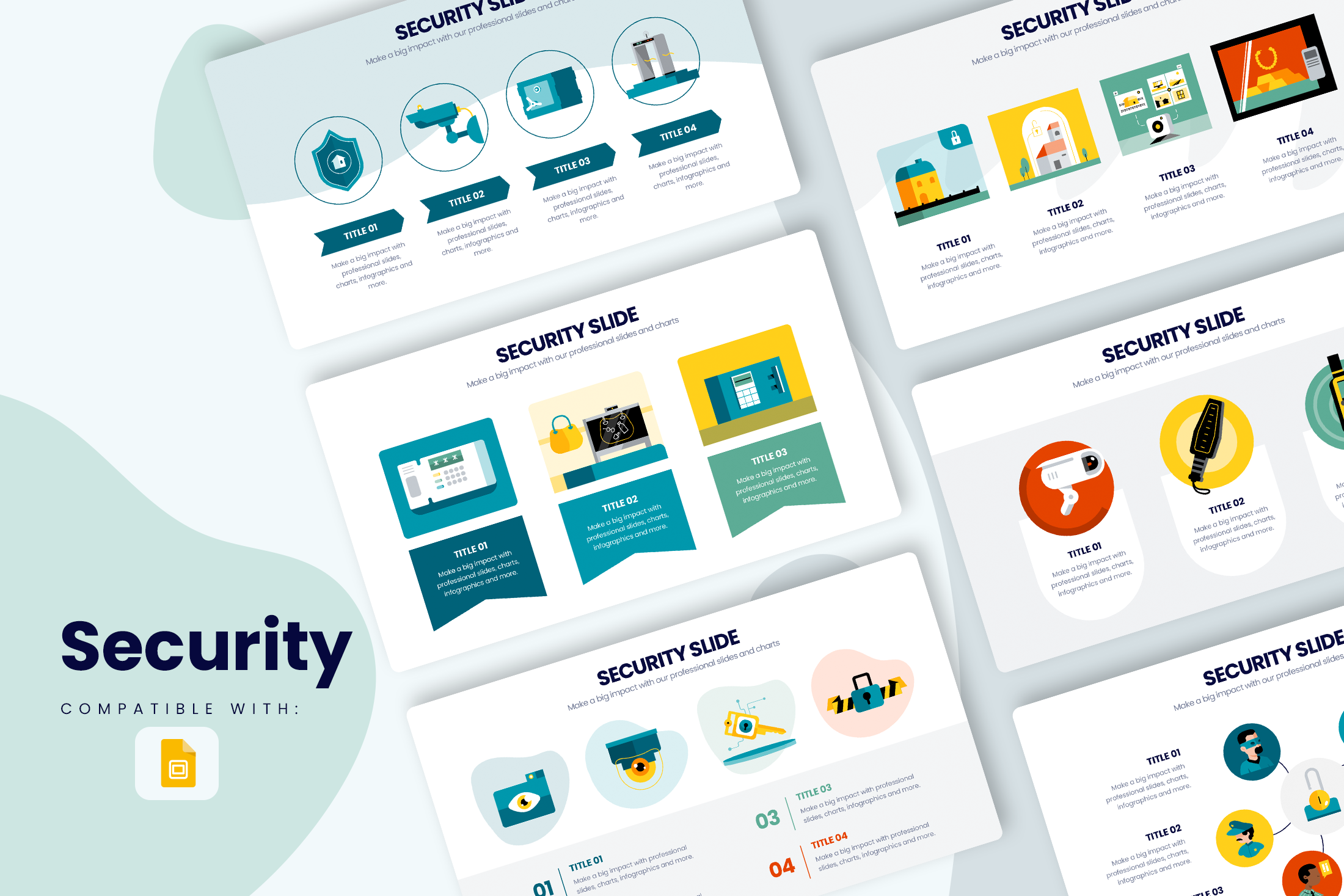 Security Google Slides Infographic Template – Slidewalla