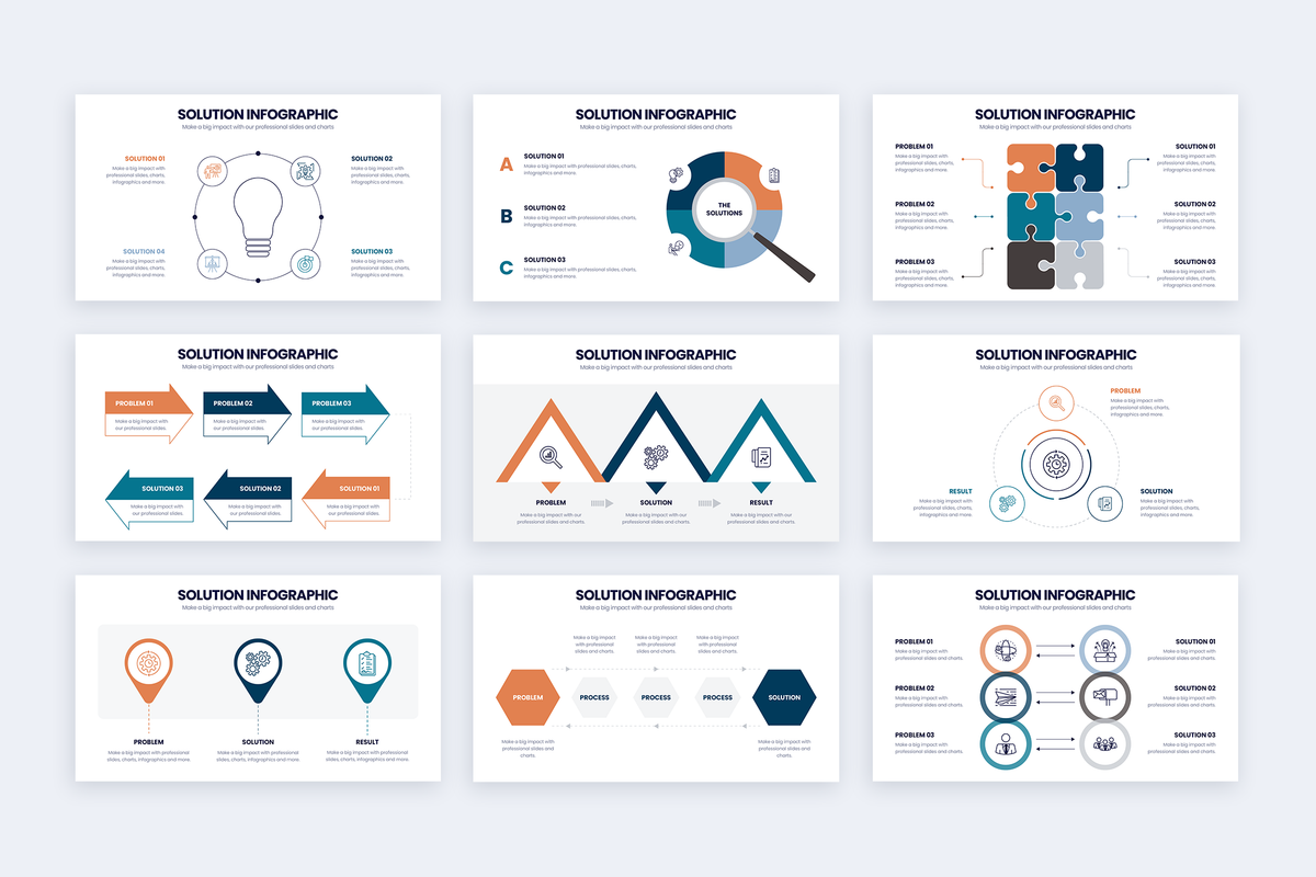 Solution Google Slides Infographic Template