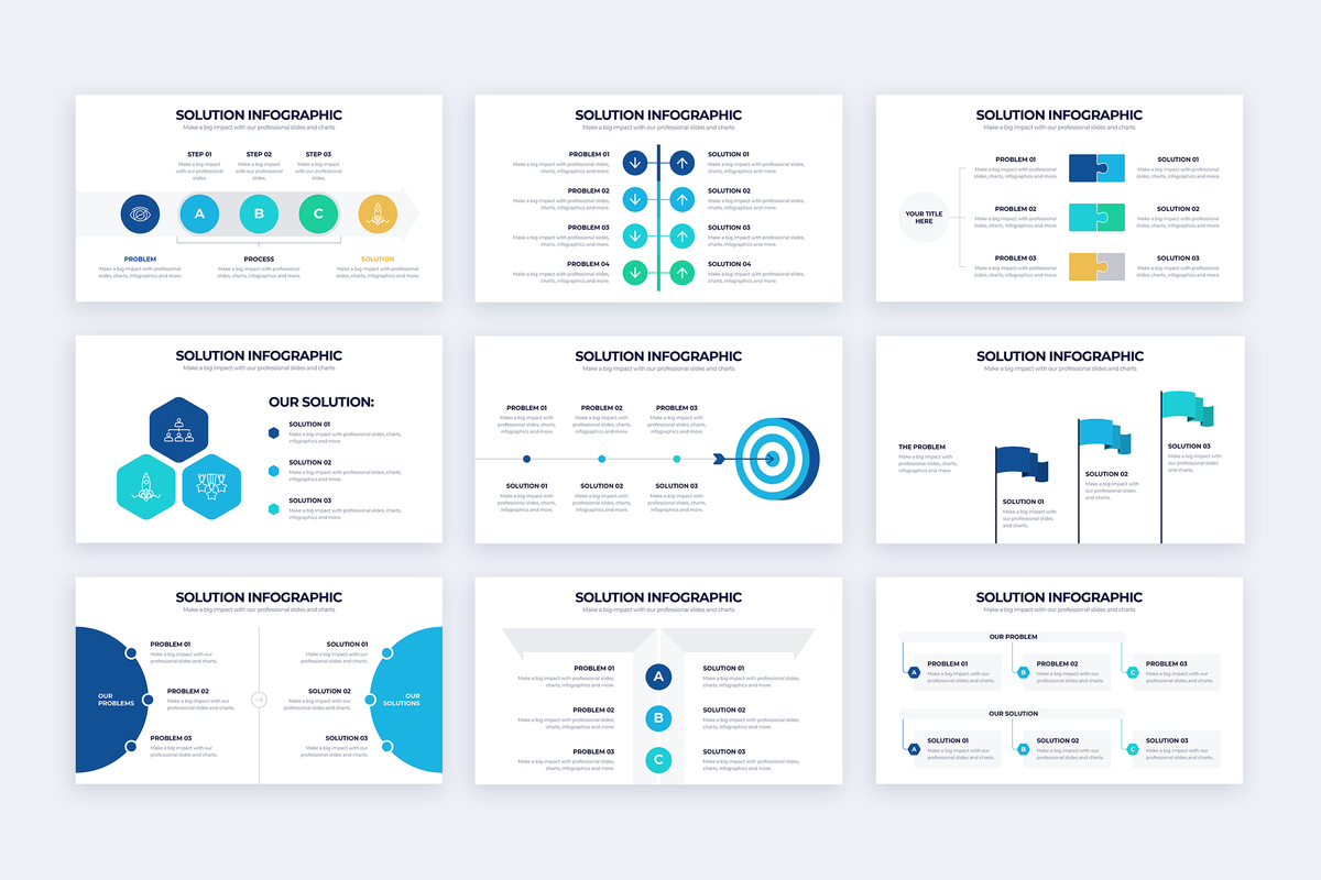 Solution Infographic Keynote Template