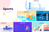 Sports Google Slides Infographic Template