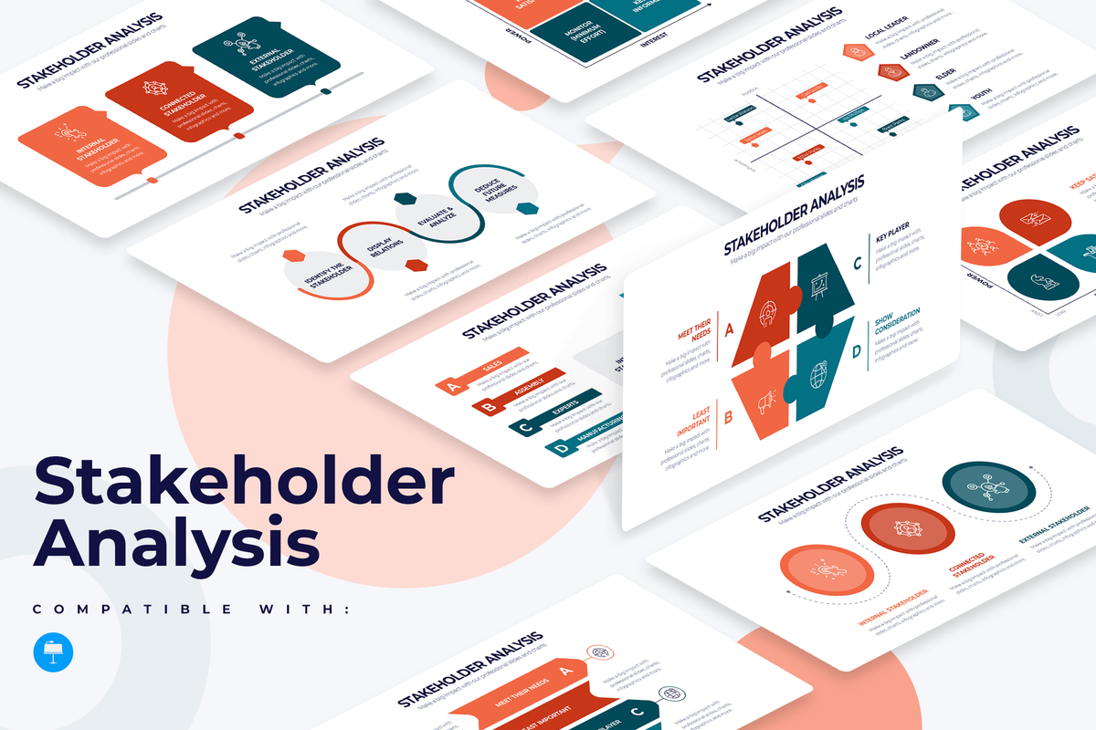 Stakeholder Analysis Keynote Infographic Template