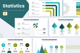 Statistics Google Slides Infographic Template