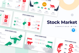 Stock Market Keynote Infographic Template