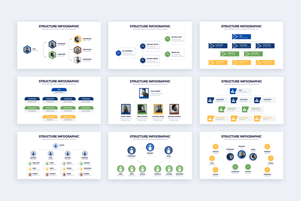 Powerpoint Image Structure Example Structure Powerpoint Infographic Template – Slidewalla