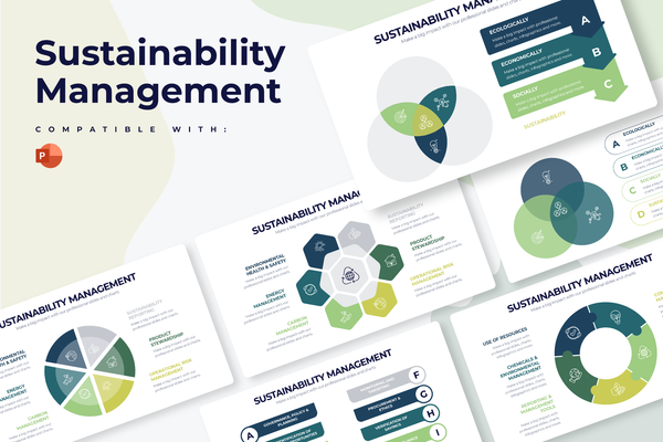 Sustainability Management  Powerpoint Infographic Template