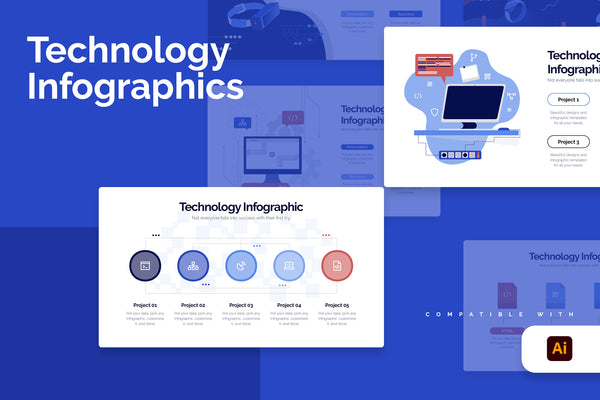 Technology Illustrator Infographics