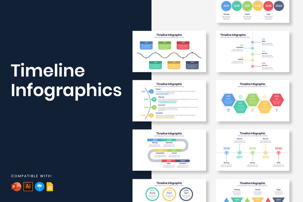 Timeline Infographic Templates