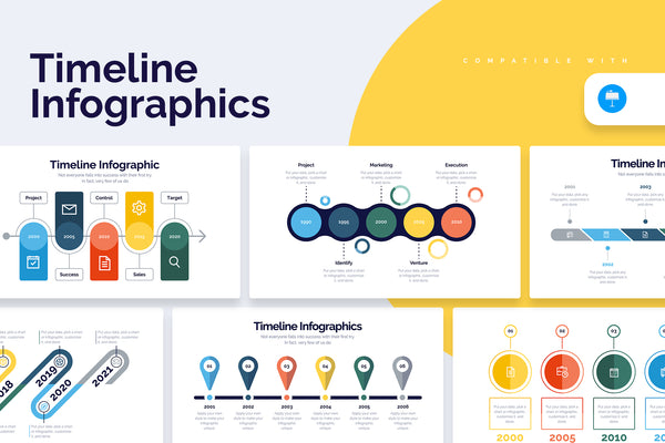 Timeline Keynote Infographics