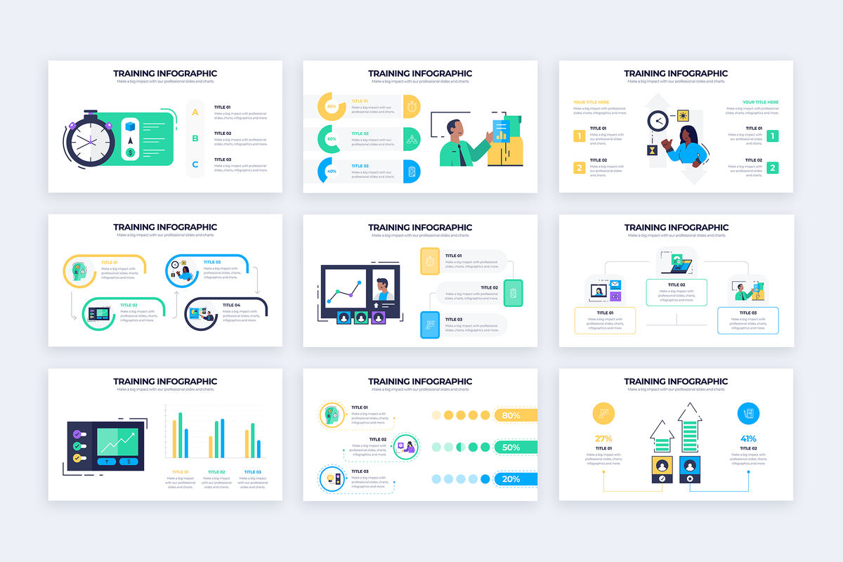 Training Powerpoint Infographic Template