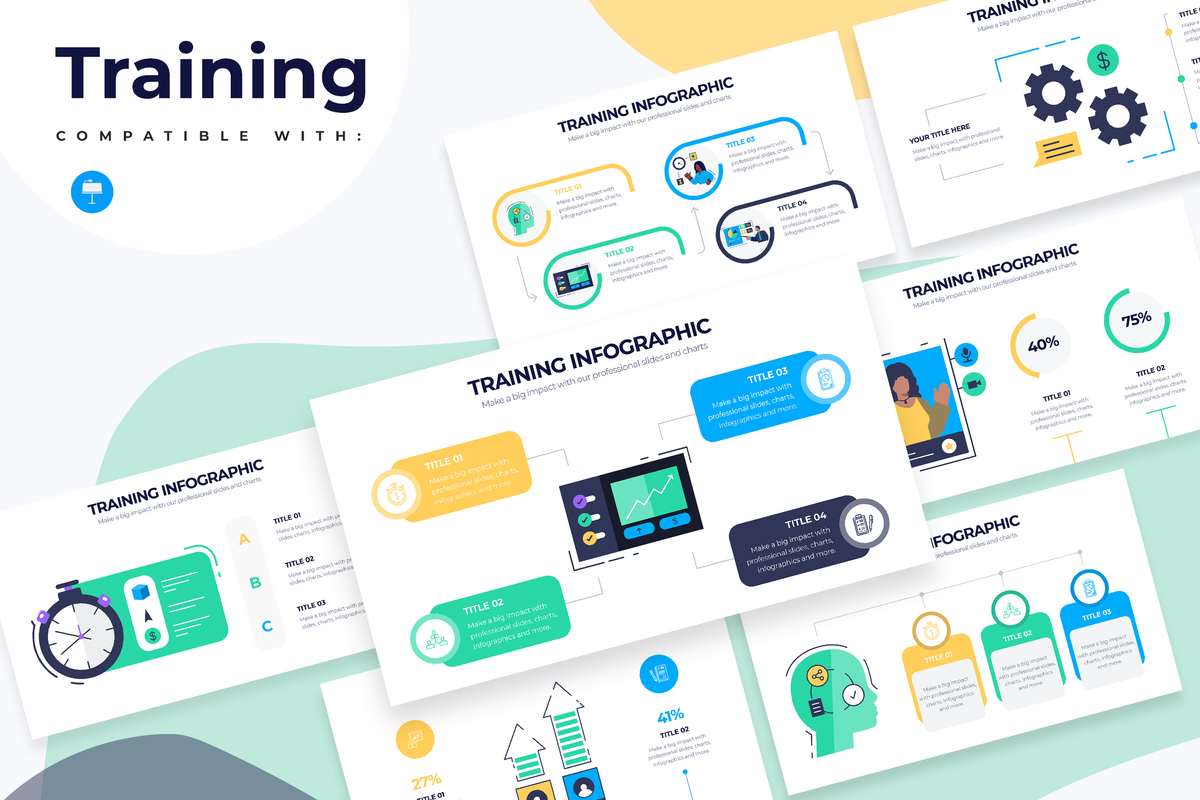 Training Keynote Infographic Template