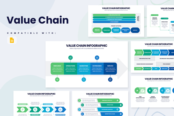 Value Chain Google Slides Infographic Template