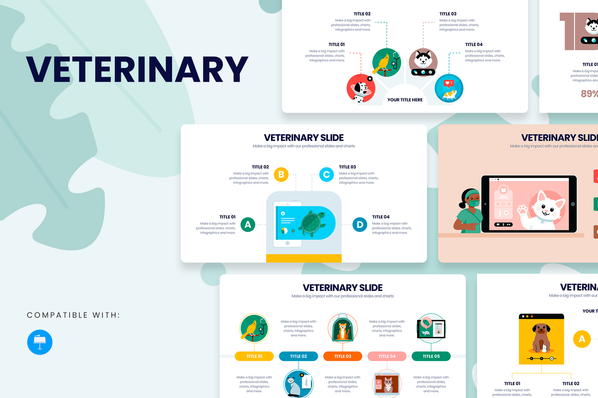 Veterinary Keynote Infographic Template