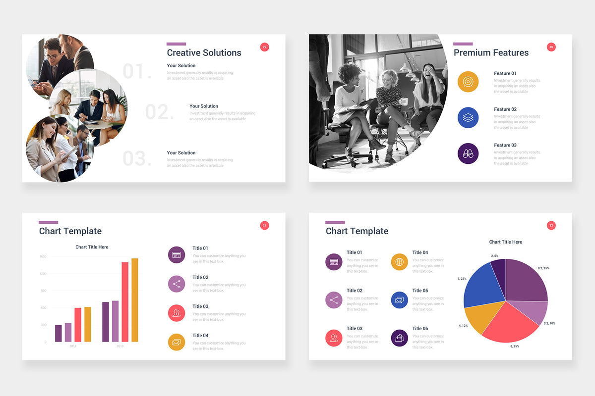 Violet PowerPoint Template