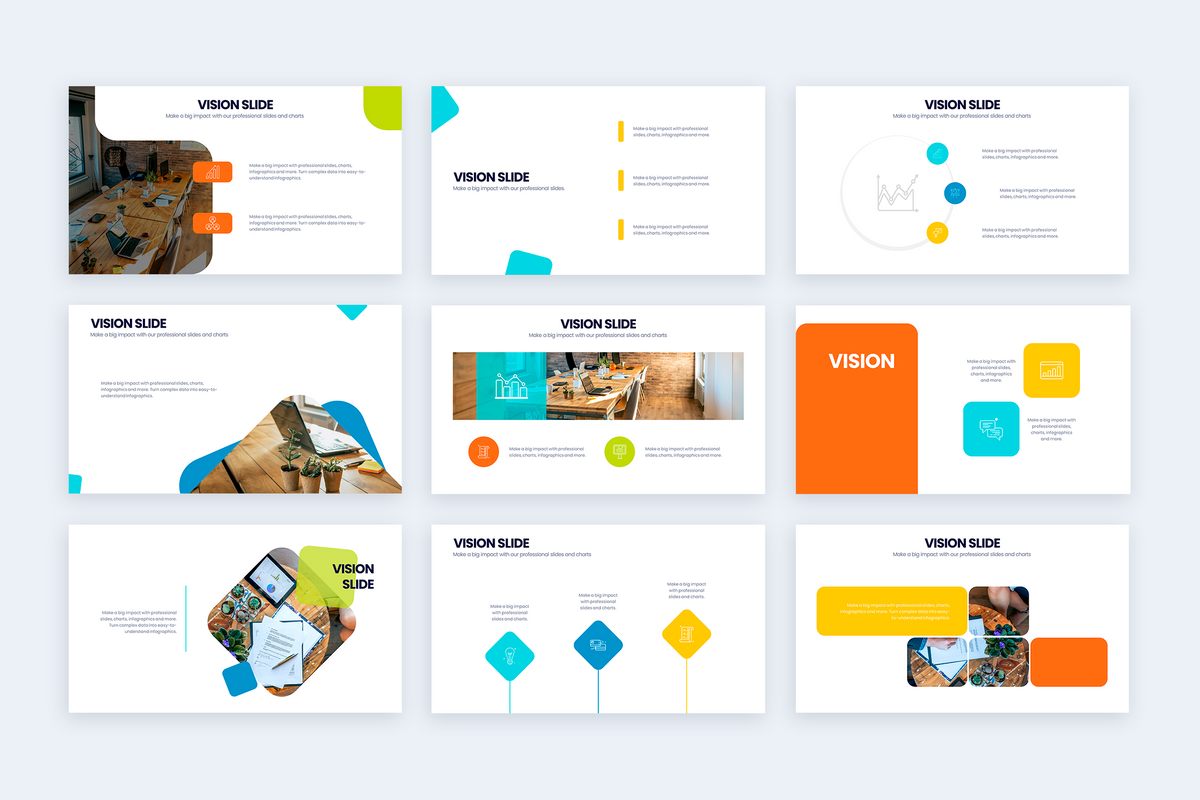 Vision Illustrator Infographic Template