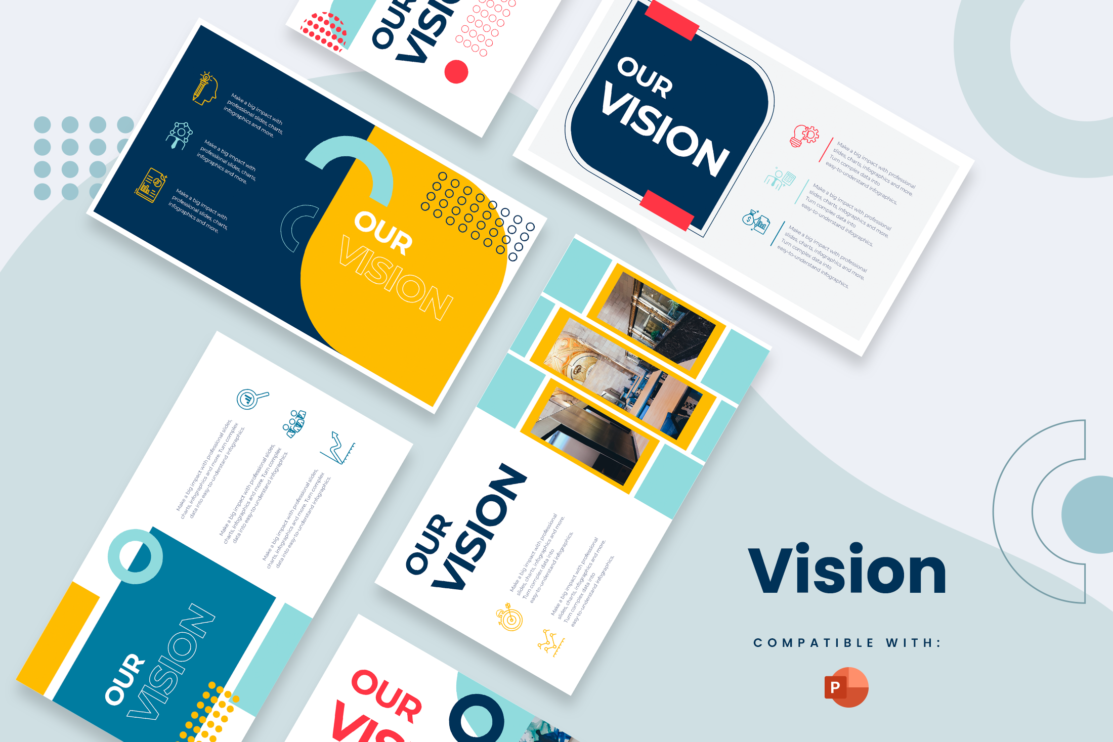 Vision Powerpoint Infographic Template – Slidewalla
