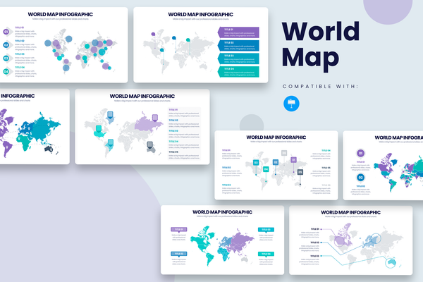 Map Infographic Design