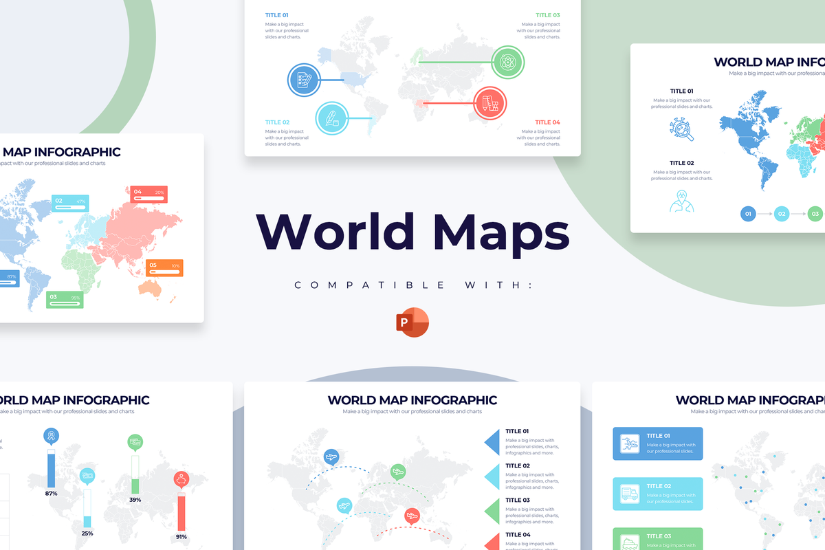 Powerpoint Map Templates