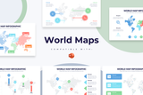 World Maps Powerpoint Infographic Template